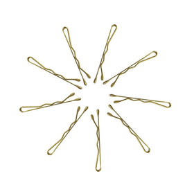 Epingles à cheveux dorées YINGFENG sur fond blanc