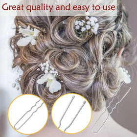 Épingles à cheveux en U YINGFENG en métal de haute qualité