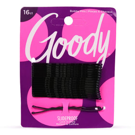Épingles à cheveux GOODY SlideProof XXL noires, vue de face