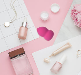 Éponge à maquillage Basics dans son emballage