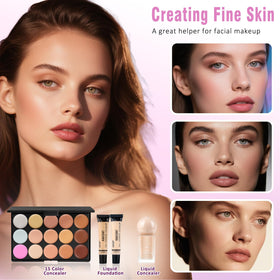 Éponge à maquillage KAVCENT avec fond de teint