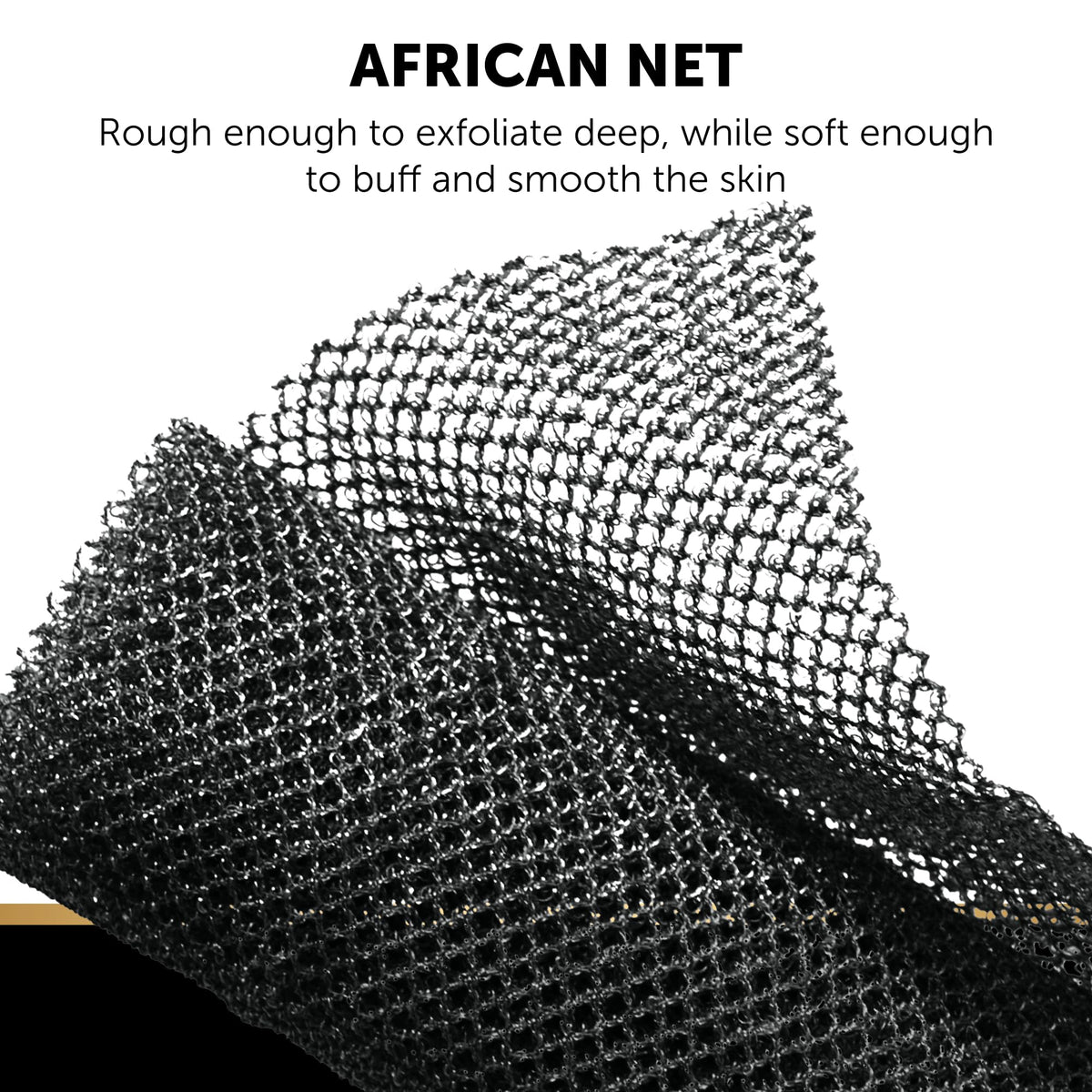 Éponge africaine VALITIC en usage sur la peau