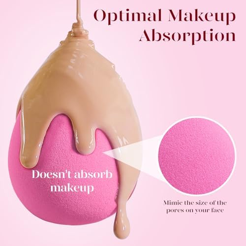 Éponge BEAKEY dans une trousse de maquillage