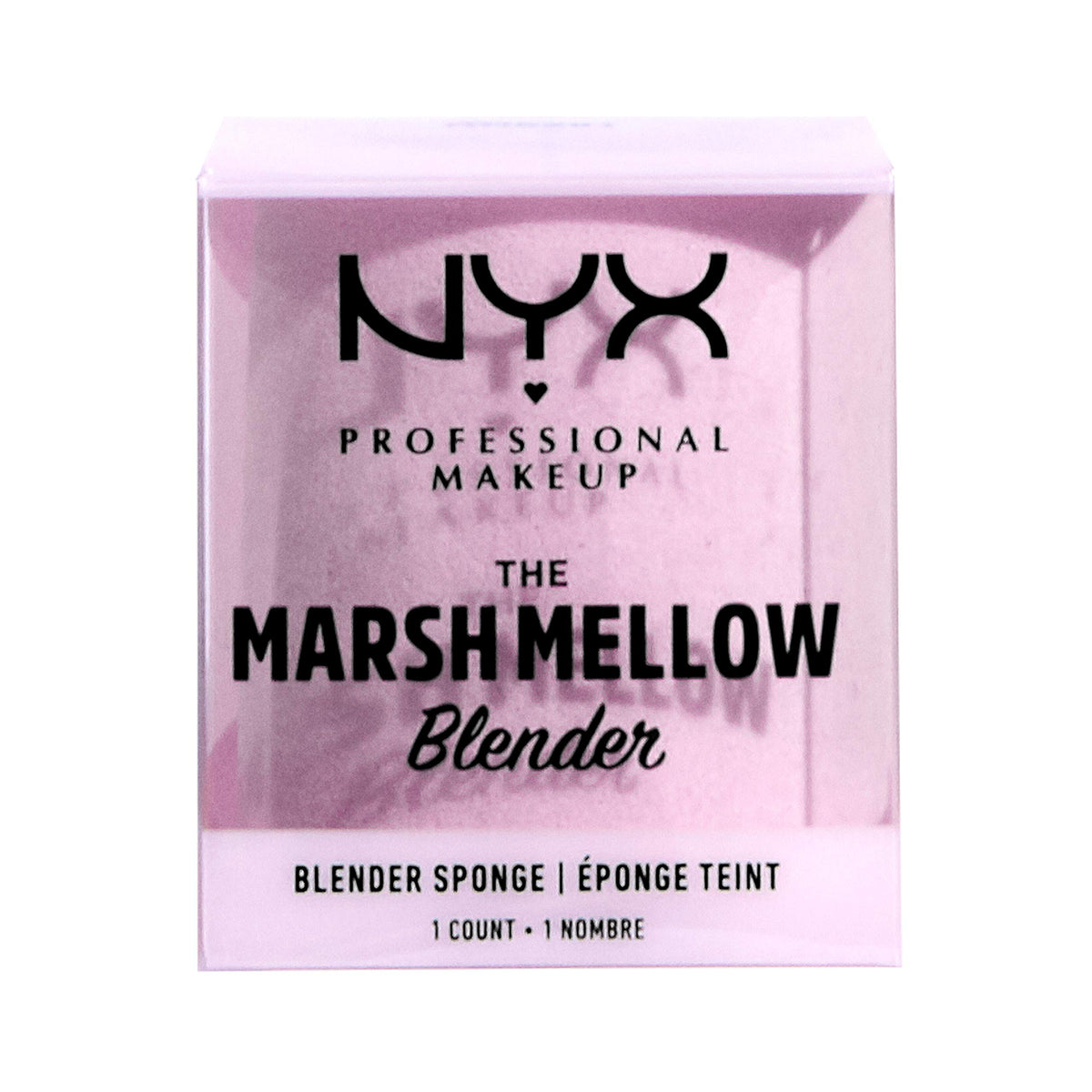Éponge blender Marshmallow NYX vue de face