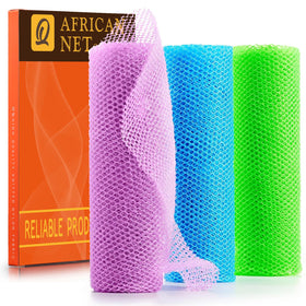 Éponge de bain africaine UJFQBH couleur violet clair