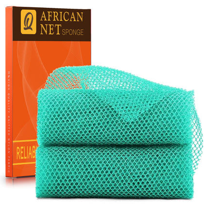 Éponge de bain africaine UJFQBH modèle vert vue de face
