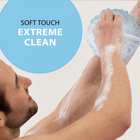Éponge de bain douce Shower Bouquet en sage-green