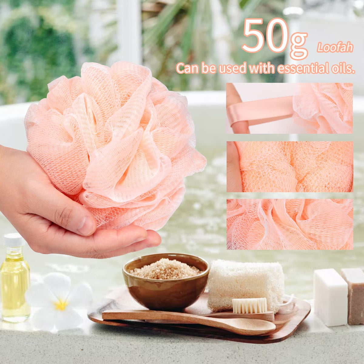 Éponge de bain Farmoga au contact de gel douche