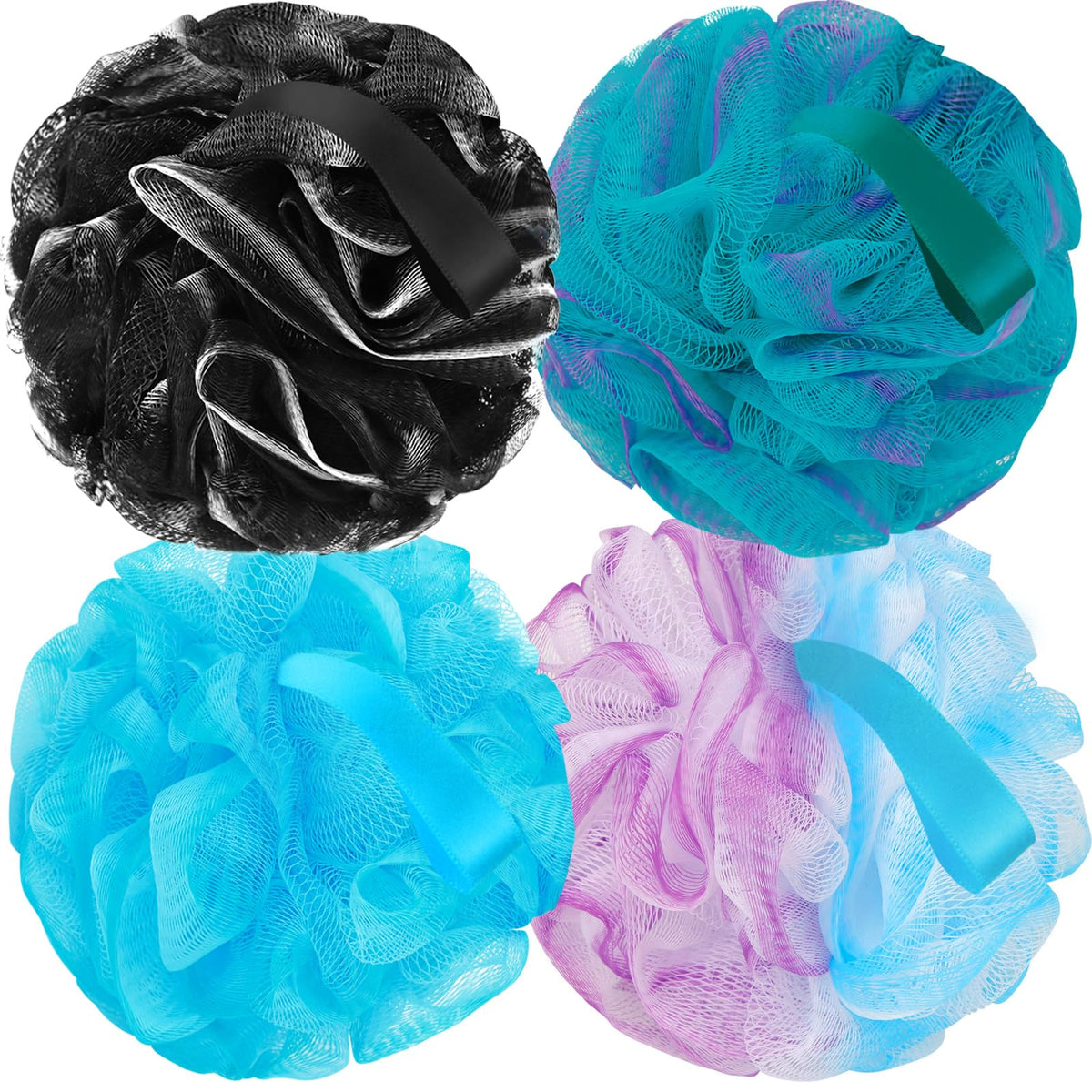 Éponge de bain Farmoga colorée vue de face