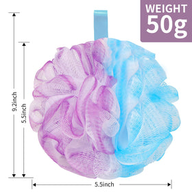 Éponge de bain Farmoga en tissu doux avec ruban