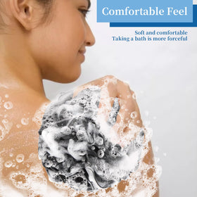 Éponge de bain loofah Farmoga vue de côté