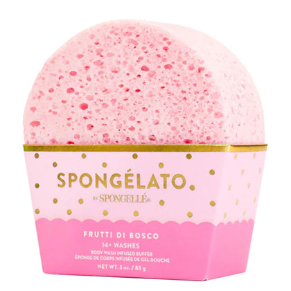 Éponge de Bain SPONGELLÉ Frutti di Bosco vue de face