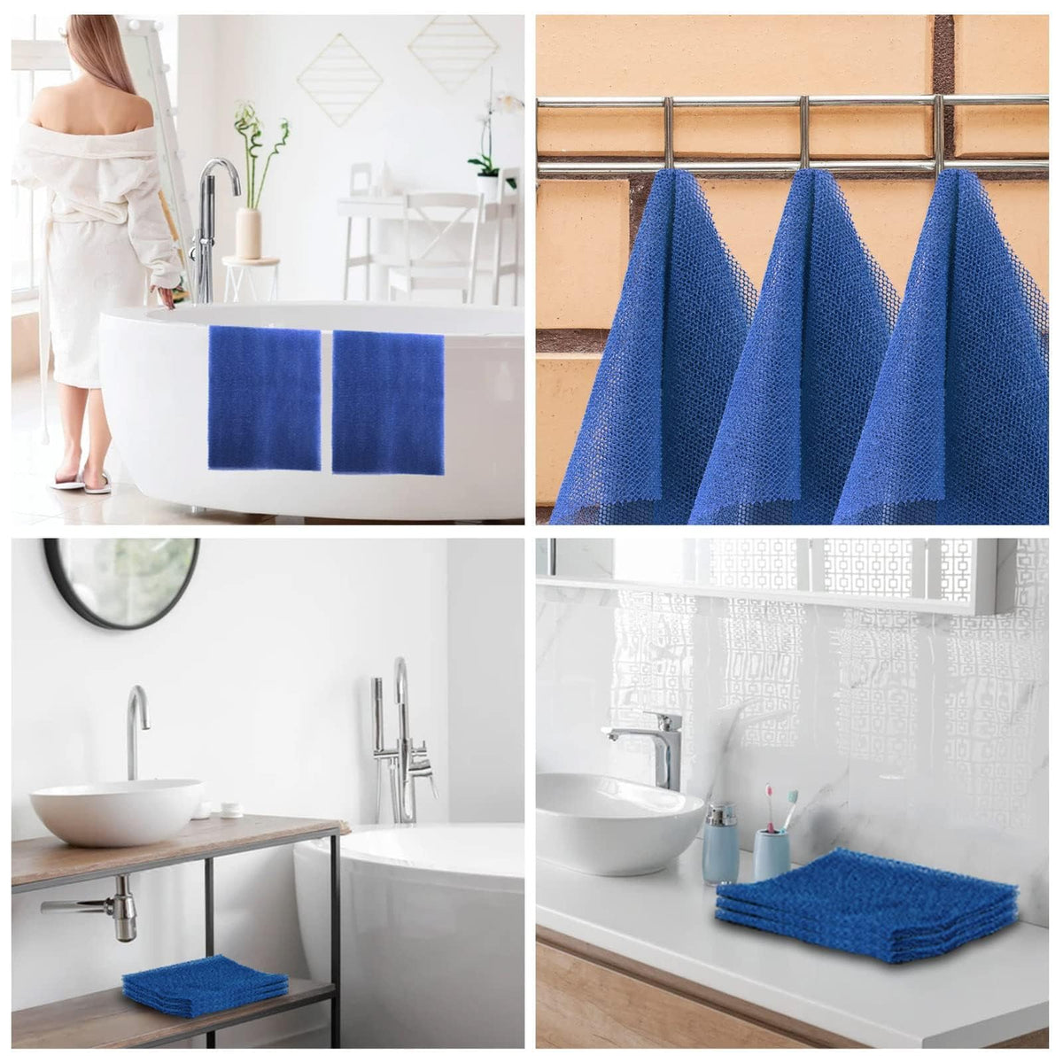 Éponge de bain UJFQBH avec d'autres accessoires de bain