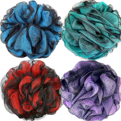 Éponge de douche luffa Fu Store couleur violette vue de face