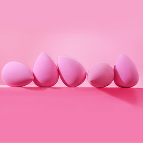 Éponge de maquillage BEAKEY avec savon pour nettoyage