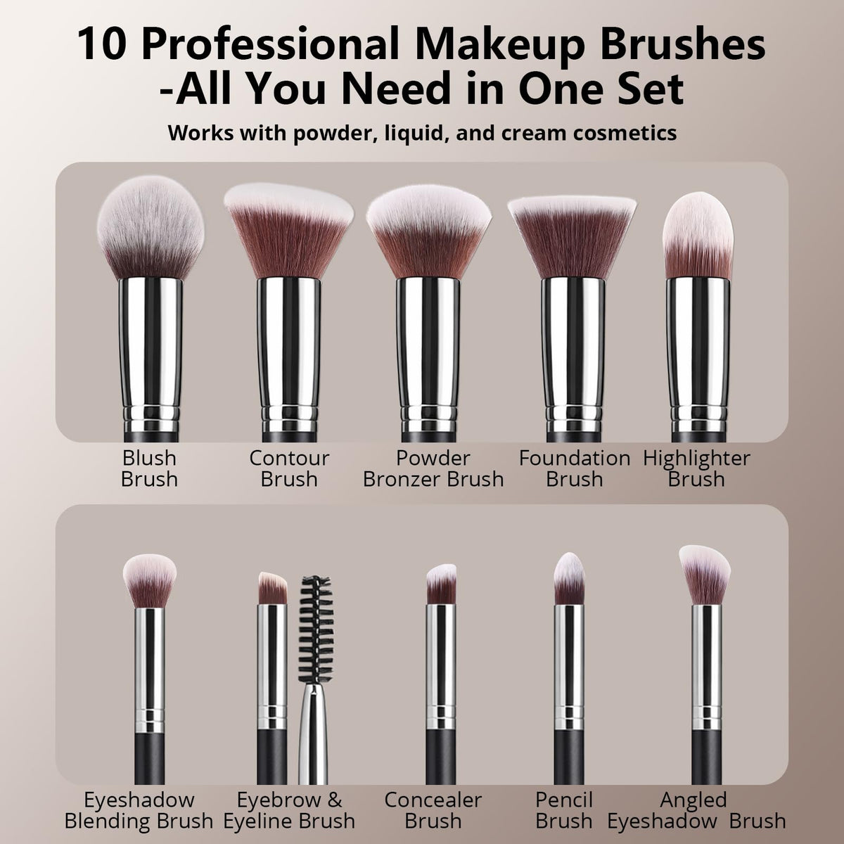 Éponge de maquillage BEAKEY humide sur un plan de travail