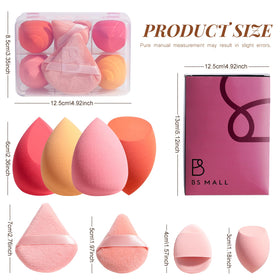 Éponge de maquillage BS-MALL vue de profil
