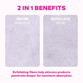Éponge démaquillante MakeUp Eraser en gros plan