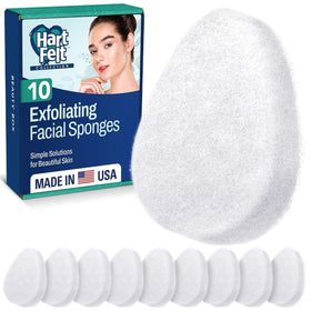 Éponge exfoliante HartFelt en boîte de 10 pièces