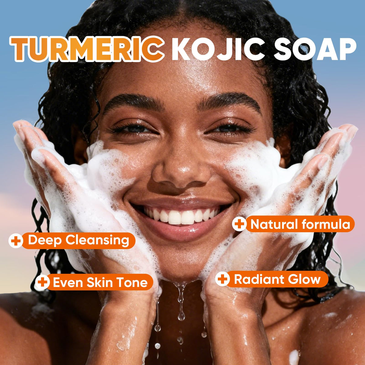 Éponge exfoliante incluse avec le savon OAKDOLCHE