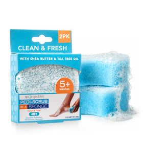 Éponge exfoliante pour pieds Spongeables vue de face