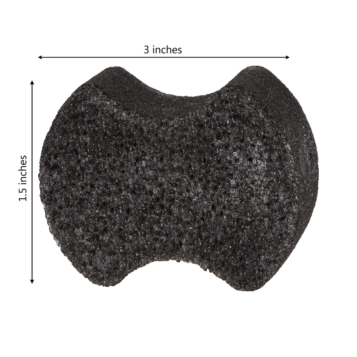Éponge exfoliante Spongeables Sweet Sangria côté rugueux