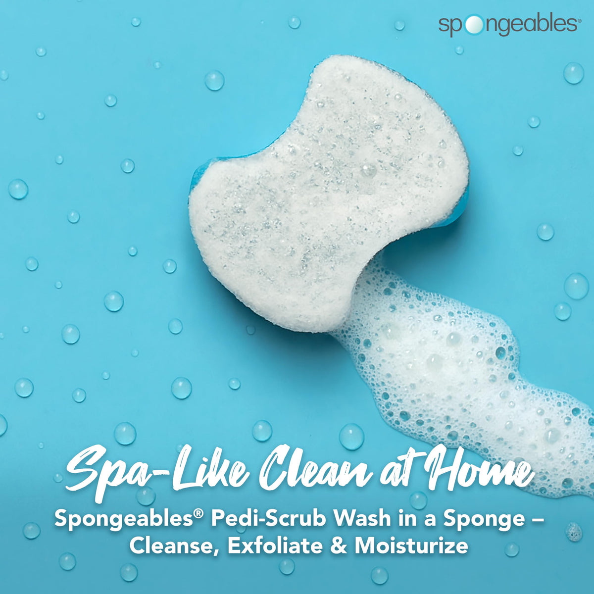 Éponge Spongeables avec texture double pour exfoliation et hydratation