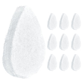 Éponge visage IMPRESA blanche vue de face