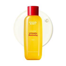 EQQUALBERRY Tonique Illuminant 150ml vue avant avec étiquette
