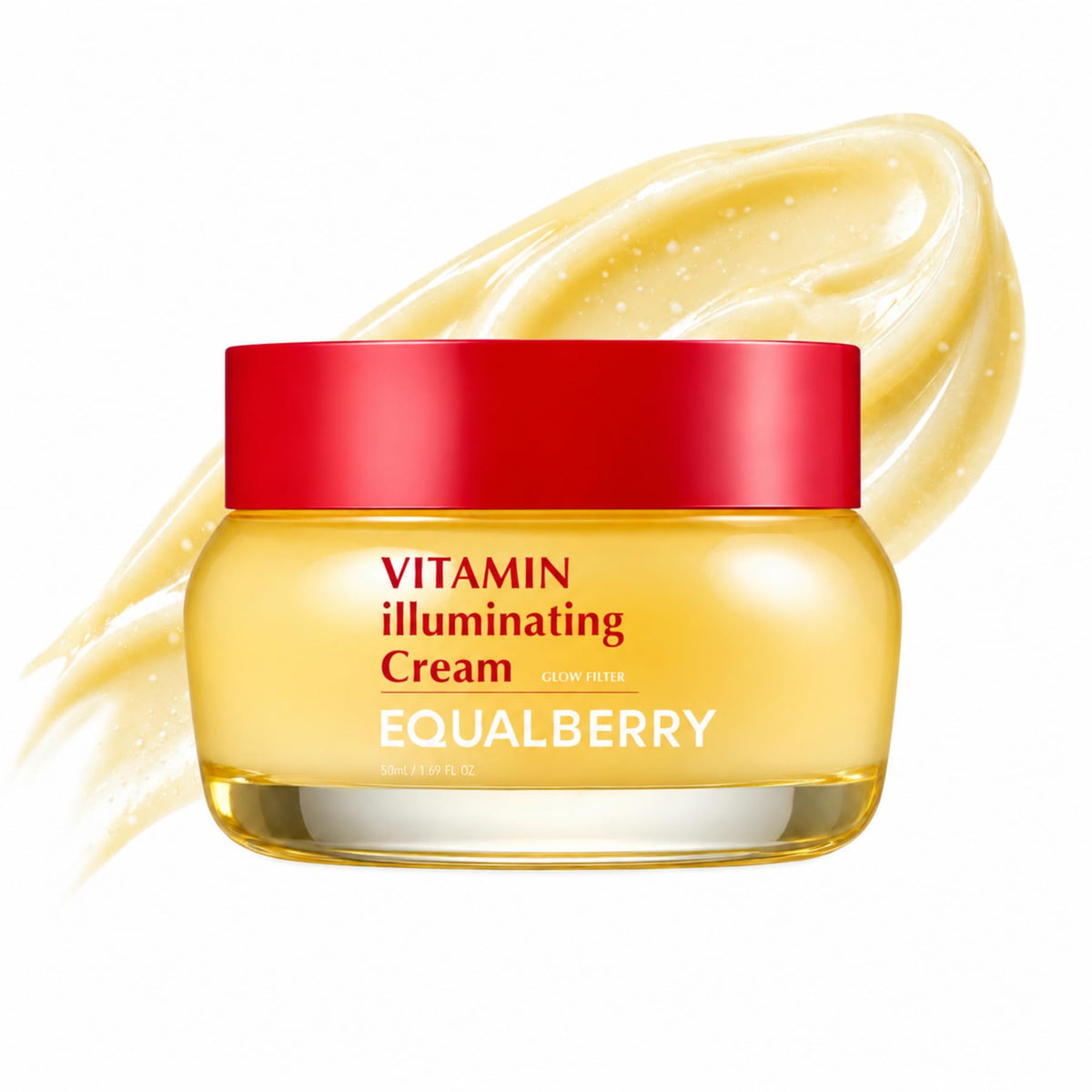 EQUALBERRY Crème Illuminatrice 50ml vue de face avec étiquette