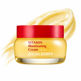 EQUALBERRY Crème Illuminatrice 50ml vue de face avec étiquette
