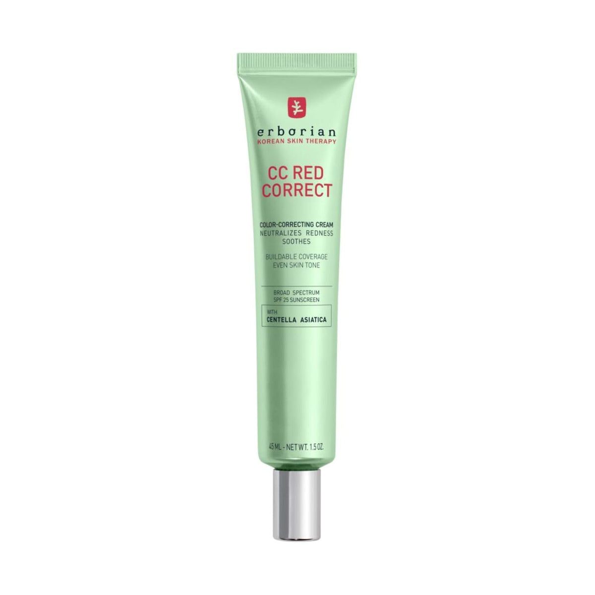 Erborian CC Red Correct tube de 42 ml avec packaging