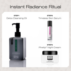 Erno Laszlo huile nettoyante charbon dans un environnement de soins