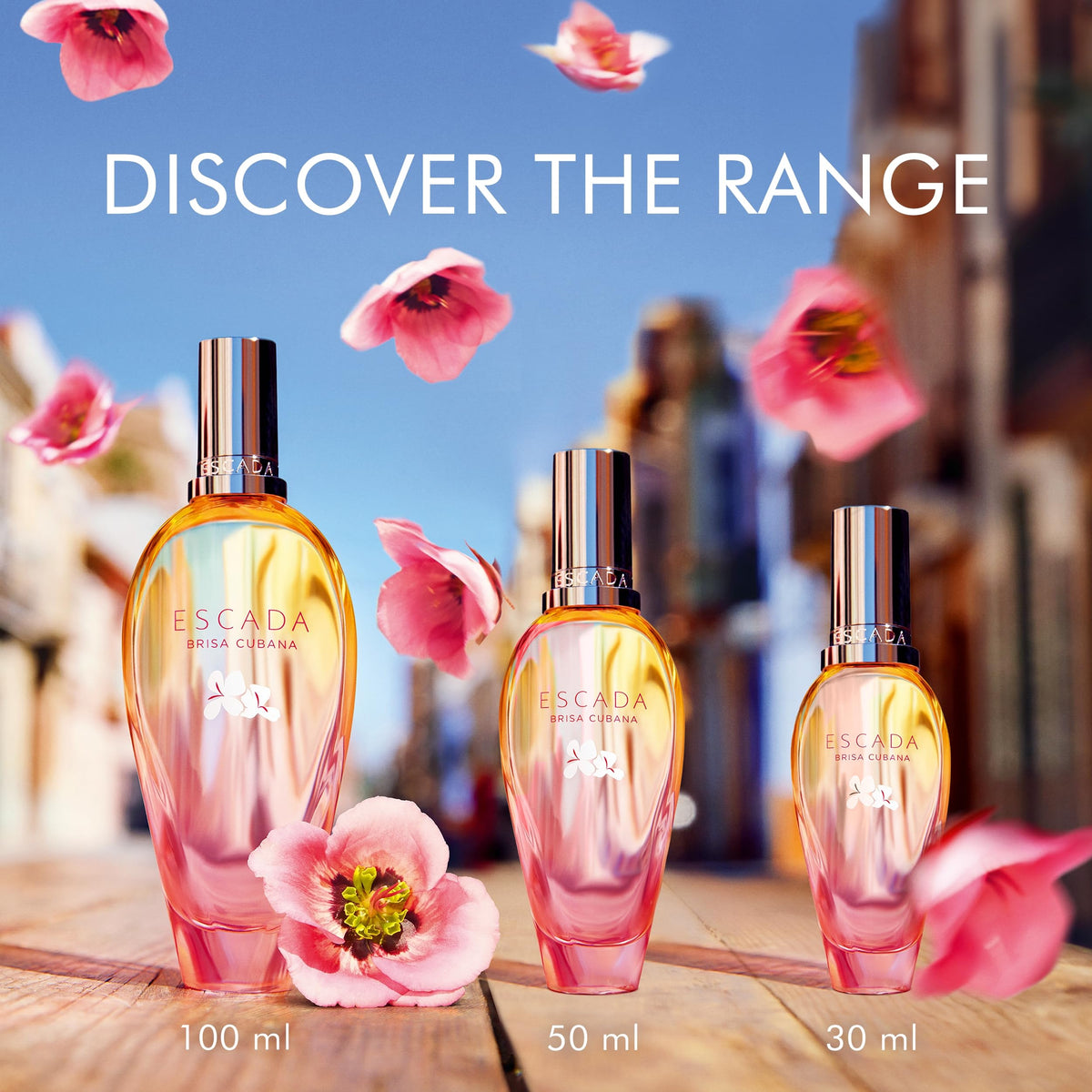 Escada Brisa Cubana Eau de Toilette 100 ml avec étiquette visible