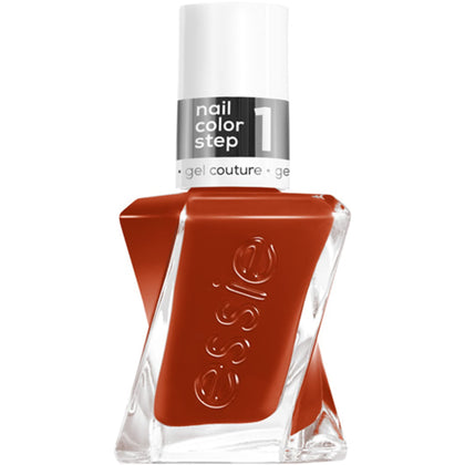 essie Gel Couture Vernis à Ongles marron ambre vue de face
