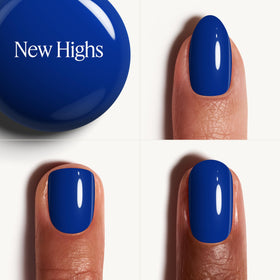 essuie de l'application du vernis à ongles essie