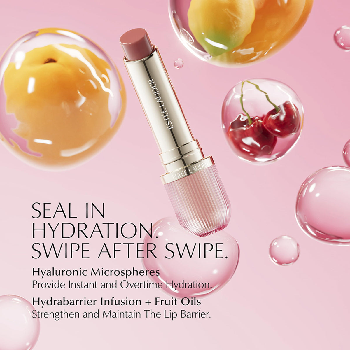 Estée Lauder Baume à Lèvres Teinté HydraPlump 30g en application