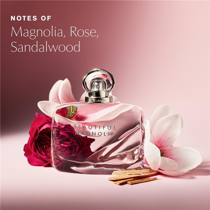 Estée Lauder Beautiful Magnolia Eau de Parfum 100 ml bouteille de côté