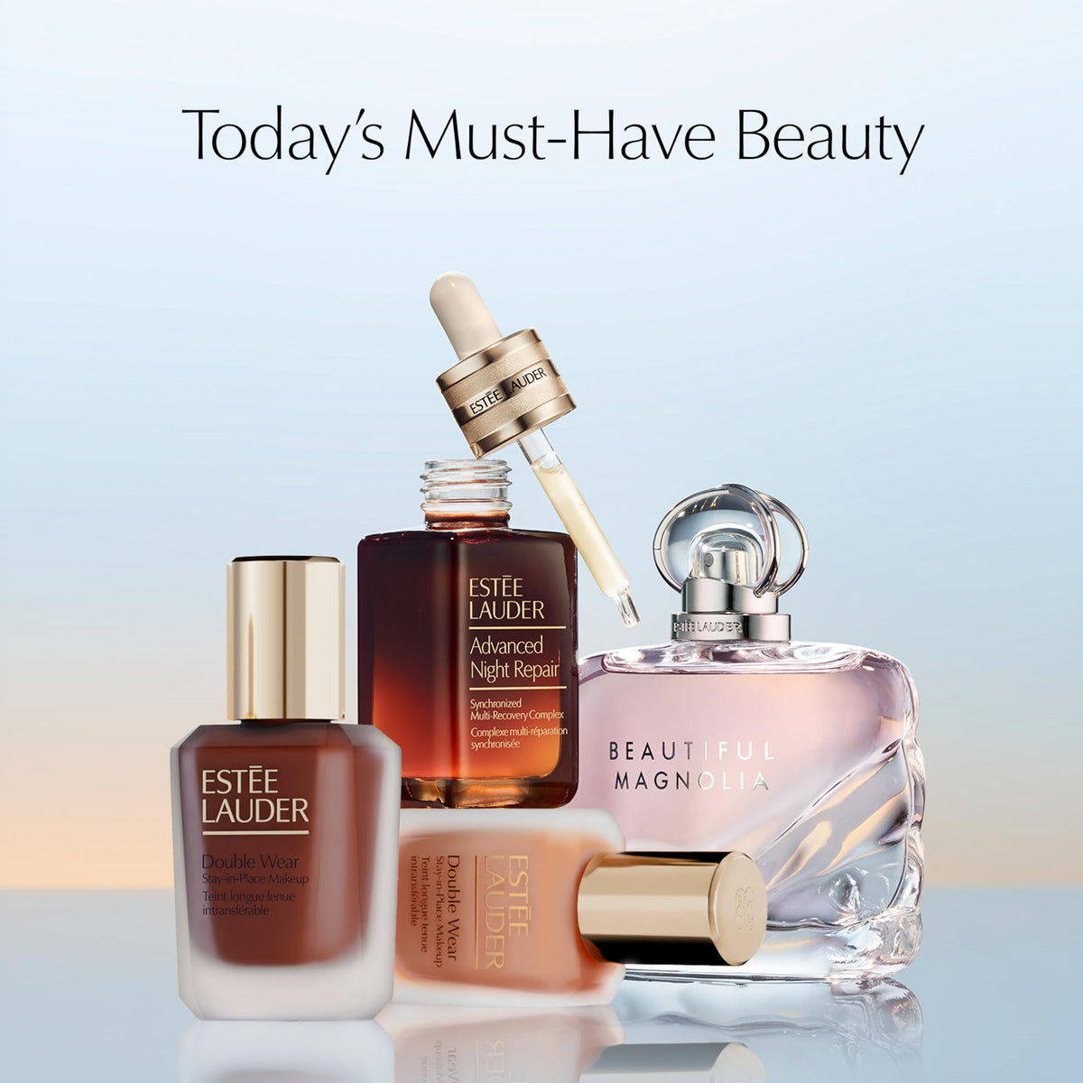 Estée Lauder Fond de Teint Camouflage 5W2 sur peau avant application