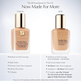 Estée Lauder Fond de Teint Double Wear 2N2 Buff application sur la main