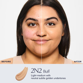 Estée Lauder Fond de Teint Double Wear 2N2 Buff étiquette