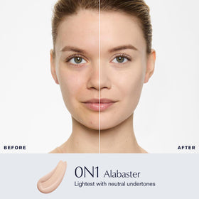 Estée Lauder Fond de Teint Double Wear 36h Mini 0N1 Alabaster packaging
