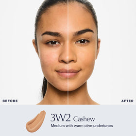 Estée Lauder Fond de Teint Double Wear 3W2 Cashew texture liquide