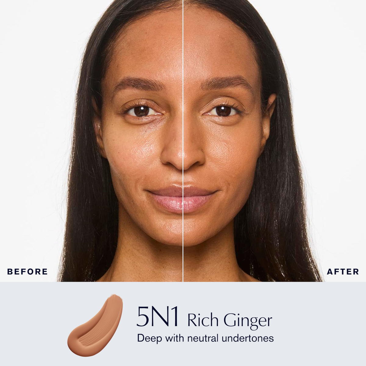 Estée Lauder Fond de Teint Double Wear 5N1 Ginger texture sur main