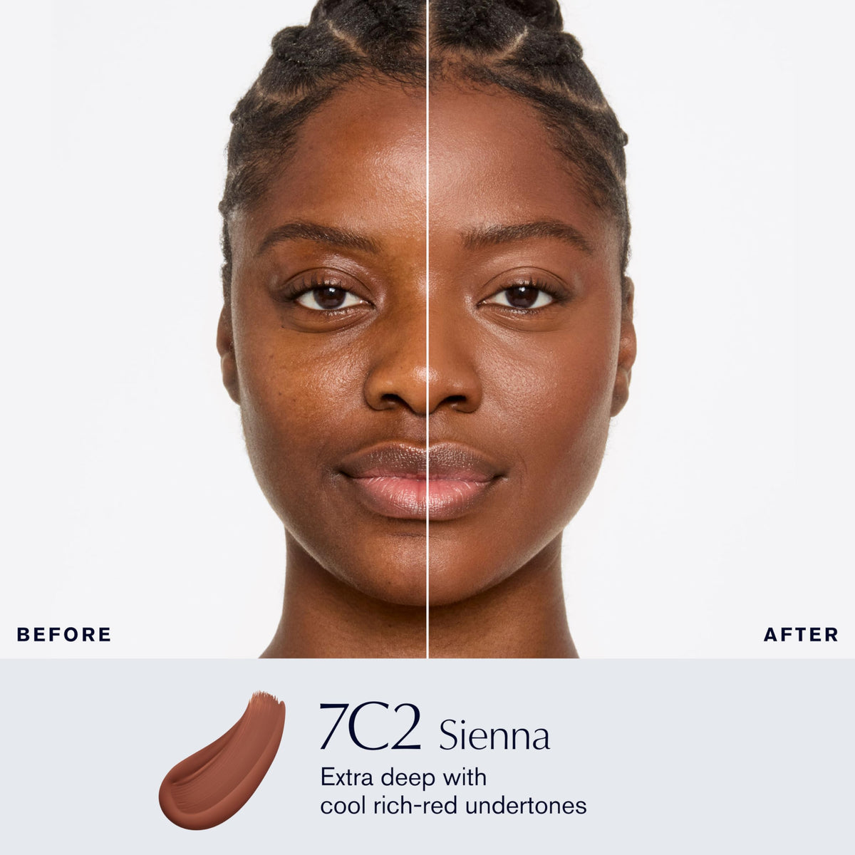 Estée Lauder Fond de Teint Double Wear Mini 7C2 Sienna arrière