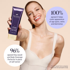 Étapes d'application du Body Coverage Perfector