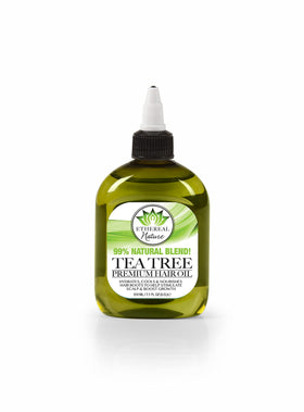 Ethereal Nature huile capillaire 99% naturelle Tea Tree 222g vue avant