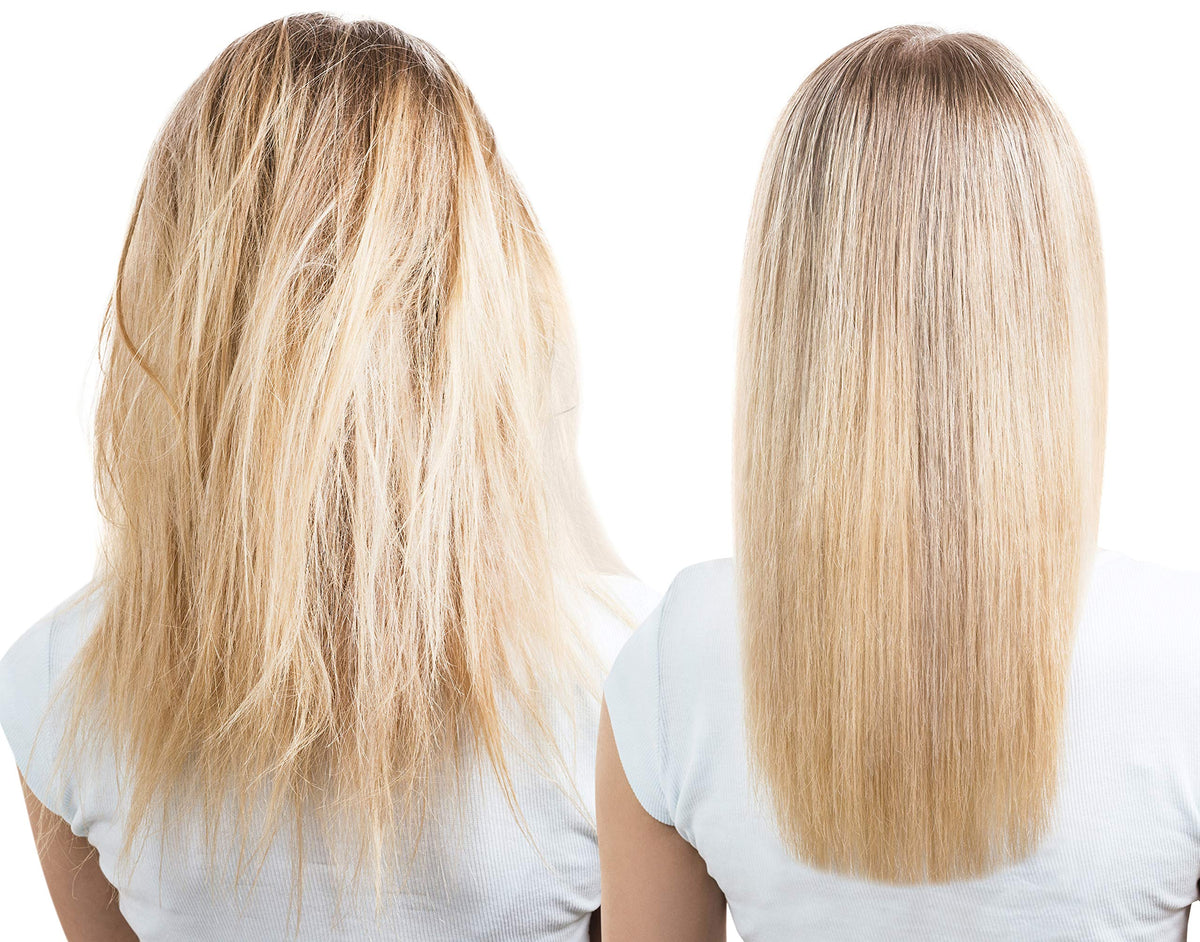 Ethereal Nature huile capillaire 99% naturelle Tea Tree application sur cheveux