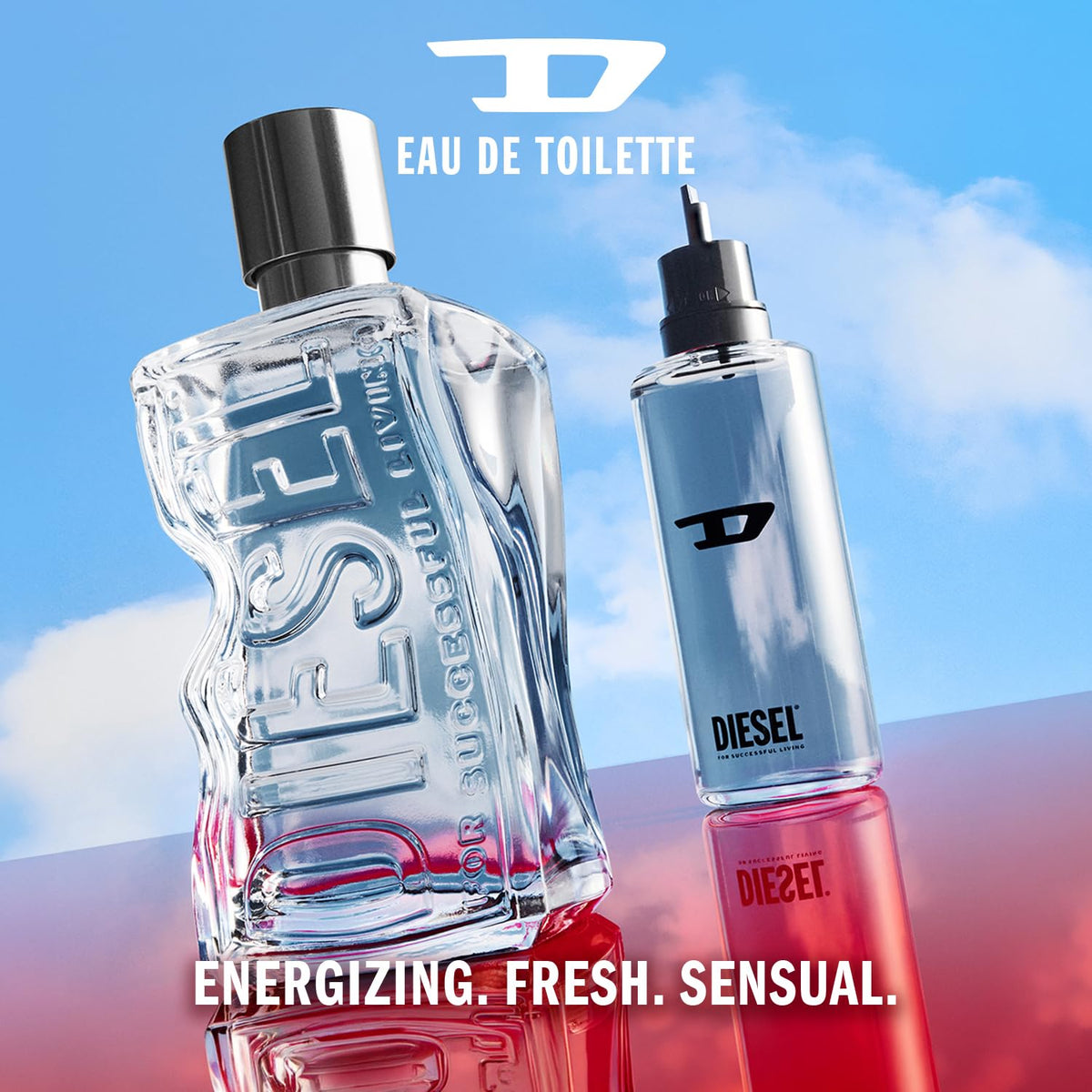Étiquette de Diesel D Eau de Toilette avec notes de parfum