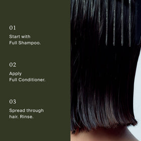 Étiquette de l'après-shampooing Living Proof avec ingrédients
